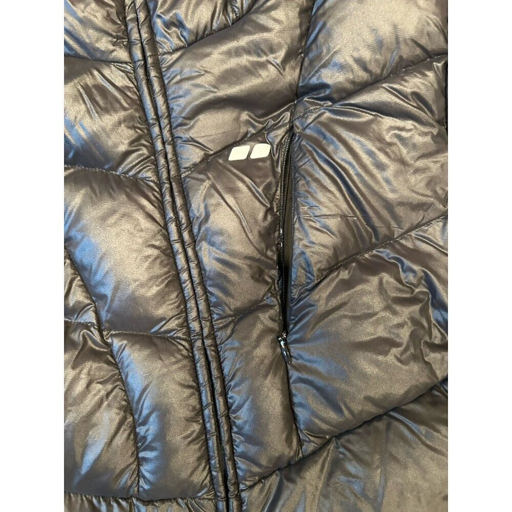 Koppen Winter Puffer Coat Black Down Filled Womens Size Med Lightweight Packable - Picture 7 of 11